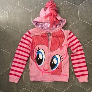 Pinkie pie zip up hoodie
